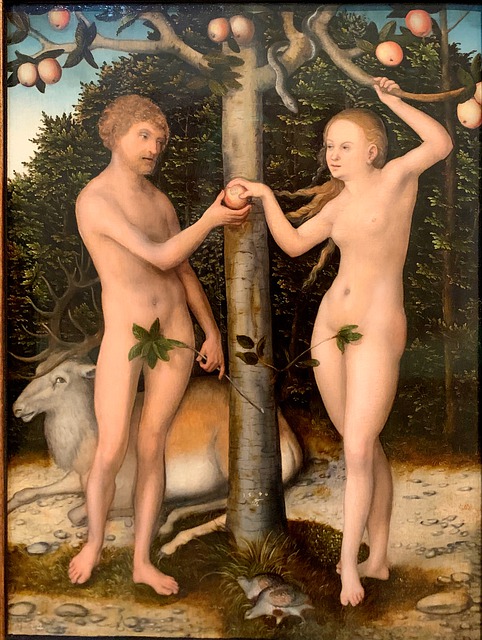 Adam and Evein the Garden